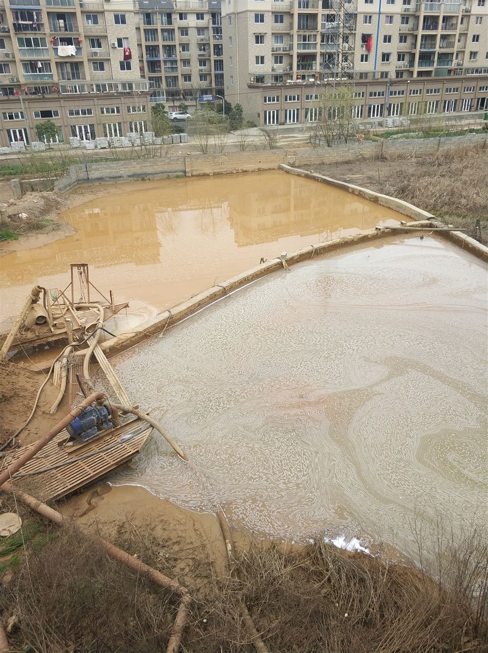 麦盖提沉淀池淤泥清理-厂区废水池淤泥清淤