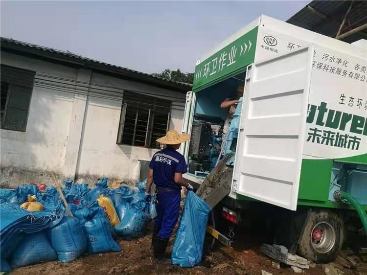 麦盖提工业污泥压干处理