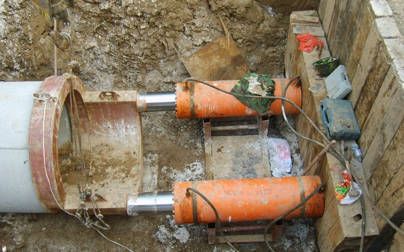 麦盖提顶管工程的施工方式