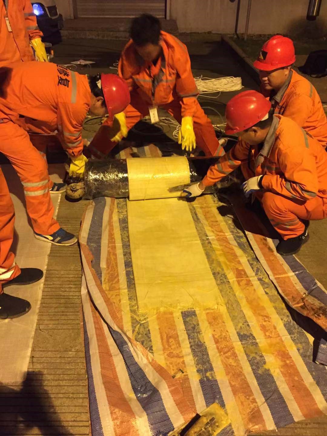 麦盖提CIPP局部树脂固化法